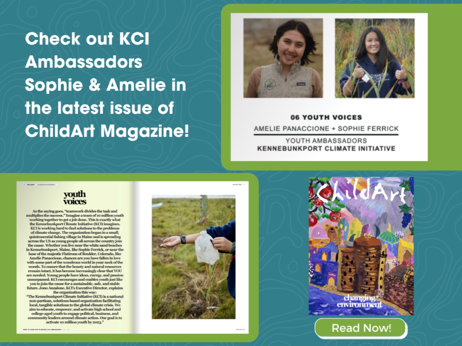 KCI Ambassadors in ChildArt Magazine spread