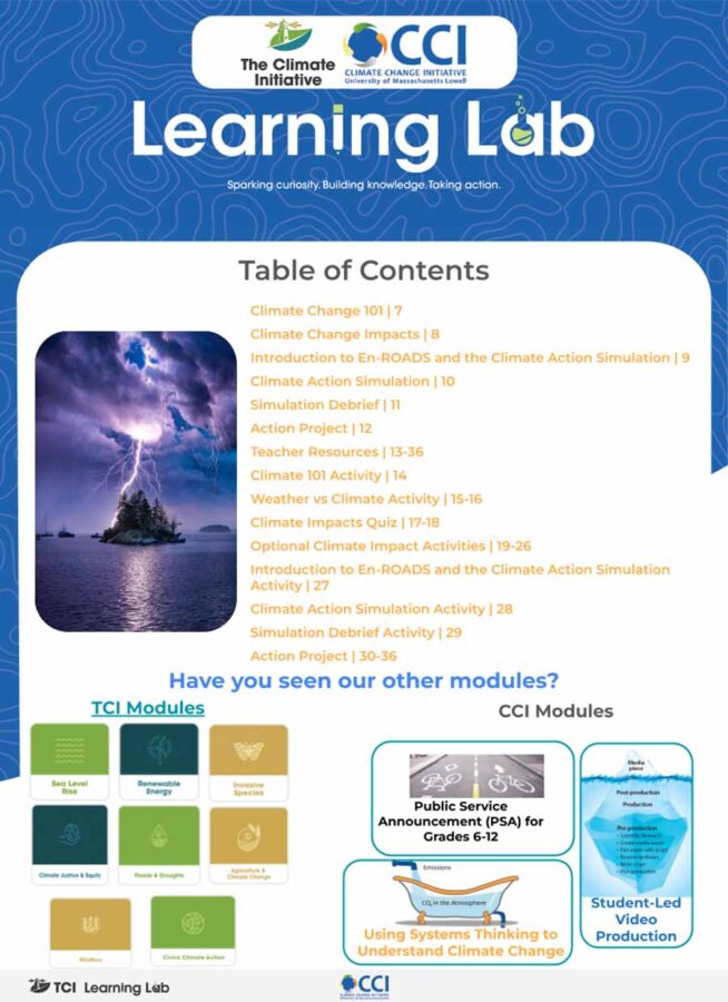 Climate Impacts and Solutions with En-Roads Learning Lab Preview