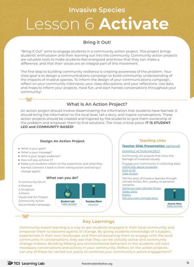 Invasive Species Learning Lab Preview