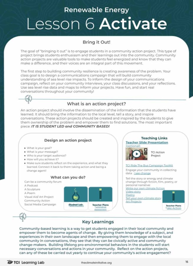 Renewable Energy Learning lab preview