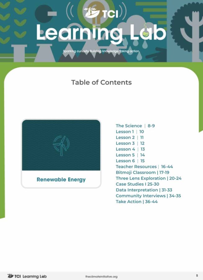 Renewable Energy Learning lab preview